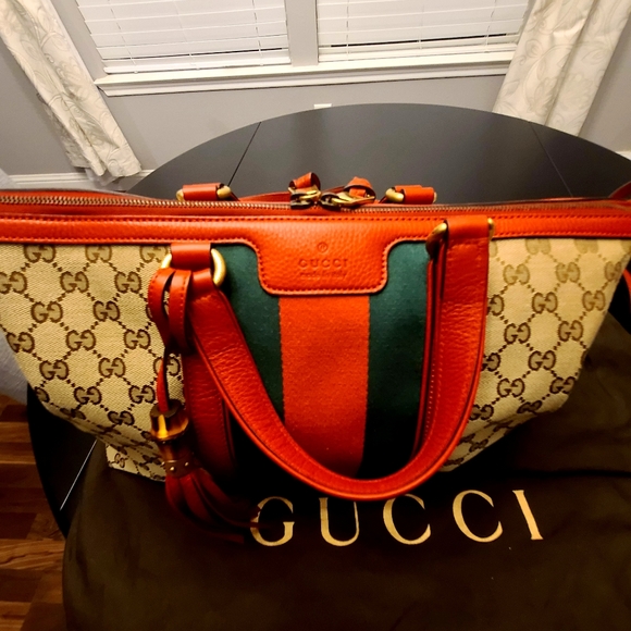 Gucci Handbags - Gucci Rania Medium Tote